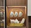 心飾園（XINSHIYUAN）創(chuàng)意金色收納架水杯掛架歐式6杯架掛鉤杯架子置物架 金色收納架 曬單實(shí)拍圖