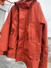 鴨鴨（YAYA）【王一博同款】戶(hù)外登山羽絨服男士2024冬季新款短款加厚外套YX 橘色 3XL /190 曬單實(shí)拍圖