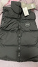 加拿大鵝（Canada Goose）Lawrence 男士黑標羽絨馬甲休閑外套大鵝羽絨服 2804MB 61 黑色 L 曬單實(shí)拍圖