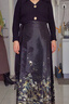 聞鶯燕春秋改良漢服成人女新中式國風(fēng)刺繡燈籠襯衫妝花織金馬面裙套裝 9589黑色織金馬面裙 XL （建議體重125-140斤） 曬單實(shí)拍圖