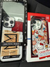 CASETIFY Hello Kitty x CASETiFY 三麗鷗聯(lián)名 貼紙 適用于iPhone16/15/Pro/Max手機殼 透明黑框Magsafe iPhone 15 Pro 曬單實拍圖