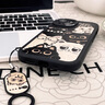 RIK SMITS適用iphone16promax手機(jī)殼14新款iphone15pro保護(hù)套硅膠全包防摔磨砂卡通女款可愛貓咪軟外殼 【小煤球黑+掛環(huán)】小羊皮軟殼-鏡頭保護(hù)-防摔全包 iPhone 16 曬單實(shí)拍圖