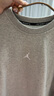 Jordan男子喬丹 飛人Logo  速干透氣 圓領(lǐng)套頭衫衛衣FV8625-050灰L 曬單實(shí)拍圖