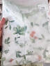 瑜尚臻品 兒童衣服連體衣女寶寶短袖外出服夏季薄款可愛哈衣爬服純棉夏 【綠色連體衣+胎帽】 59cm 曬單實(shí)拍圖