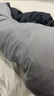 海瀾之家（HLA）被子冬季被空調被泡泡紗21%大豆纖維被芯A類(lèi)裸睡級面料涼感被單人 【柔軟大豆被】泡泡藍 150*200cm約4斤春秋被 曬單實(shí)拍圖