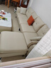 尚沫科技布沙發(fā)客廳現代簡(jiǎn)約布藝沙發(fā)XH-958 三人位2.2米-海綿款 曬單實(shí)拍圖
