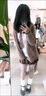 詩蒂淑四件套小個(gè)子復(fù)古學(xué)院風(fēng)奶系穿搭毛衣女秋冬季溫柔風(fēng)針織開衫外套 四件套 白襯衫+領(lǐng)帶+百褶裙+開衫 M 100斤以下 曬單實(shí)拍圖