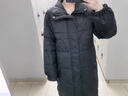 凡毅彩黑色棉服女中長(cháng)款2025新款冬季加厚棉衣韓版棉襖學(xué)生襖子夾棉外套 長(cháng)款過(guò)膝棉服【黑色】加厚 M 【建議95-110斤】 曬單實(shí)拍圖