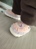 【全網(wǎng)爆款】?jì)和尥闲信ㄍ蓯?ài)秋冬季家用新款厚底保暖寶寶 西瓜紅兔子拖鞋 26-27 (內長(cháng)16CM適合2-3周歲) 曬單實(shí)拍圖