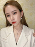 紀思梵（CHEESEFAN）輕奢耳釘女七夕情人節表白生日禮物女送女友老婆高級珠寶時(shí)尚首飾 耳釘 曬單實(shí)拍圖