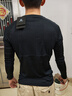 卡爾美（KELME）運動緊身衣男秋季長袖打底衫透氣籃球足球彈力健身服 黑色 L  曬單實拍圖