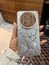 威愷 適用華為mate70pro手機殼mate70pro+保護(hù)套鏡頭全包防摔網(wǎng)紅高端男女款創(chuàng)意羽紗燙銀蝴蝶+手鏈 曬單實拍圖