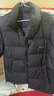 鴨鴨（YAYA）2024年冬季新款羽絨服男士立領(lǐng)顯瘦潮流舒適鴨絨保暖情侶款外套HY 青光黑色 L /175 曬單實(shí)拍圖
