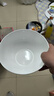 玉蝶景德鎮(zhèn)白色骨瓷大號(hào)面碗湯碗陶瓷大碗沙拉碗泡面碗拉面碗家用 8英寸白色大湯碗 曬單實(shí)拍圖