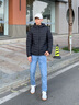 波司登25年春季短款輕薄羽絨服男90絨三防連帽保暖外套B250131007 曬單實(shí)拍圖