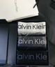 CALVIN KLEIN PERFORMANCE CK男士?jì)妊澞鸂柾笟馑俑芍醒浇茄澕t色送男友禮物禮盒裝 純色-純黑-深灰-淺灰 黑色禮盒 3條 M 110斤-130斤 曬單實(shí)拍圖