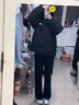 樂戀淑棉服女2024新款秋冬季棉襖棉衣韓版學(xué)生小個(gè)子加厚夾棉面包服外套 立領(lǐng)韓版寬松棉服【黑色】 M 曬單實(shí)拍圖