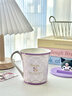 Hello Kitty三麗鷗骨瓷馬克杯高顏值水杯可愛(ài)杯子家用辦公室茶杯圣誕禮物送人 庫洛米骨瓷馬克杯 曬單實(shí)拍圖