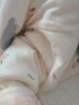 顆粒熊（KELIXIONG）新生兒衣服薄棉秋冬爬服秋款男寶寶蝴蝶衣和尚服初生兒嬰兒連體衣 粉紅色 40克 59cm 適合1-3月 曬單實(shí)拍圖