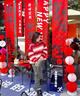 吉閑毛衣女2024秋冬新款法式氛圍感甜美穿搭紅色條紋慵懶風(fēng)加厚針織衫 紅色 均碼 曬單實(shí)拍圖