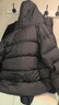 英爵倫（Enjeolon）【極寒大朵白鵝絨】熱反射男士加厚保暖羽絨服冬季可拆卸連帽外套 黑色 4XL(推薦185-200斤) 曬單實(shí)拍圖