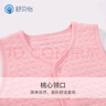 舒貝怡兒童馬甲秋嬰兒衣服背心男女寶寶坎肩夾棉馬夾保暖外出上衣粉110 曬單實(shí)拍圖