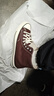 匡威（Converse）官方1970S運動高幫帆布鞋巴恩風摩卡棕咖啡色A08137C A08137C 44 曬單實拍圖