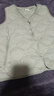 坦博爾羽絨服男輕薄馬甲中老秋冬保暖內恤外套TAF310105A 汝窯灰 M (170) 曬單實(shí)拍圖