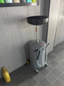 兆陽(yáng)氣動(dòng)排油接油機大容量換油接油桶廢機油回收器接油機汽修汽車(chē)工具 40升灰色圓盤(pán)接油+氣動(dòng)排油 曬單實(shí)拍圖