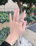 法蔻海誓山盟情侶戒指一對(duì)時(shí)尚飾品結(jié)婚紀(jì)念時(shí)尚對(duì)戒生日禮物送送女友 海誓山盟【琺瑯款】 曬單實(shí)拍圖