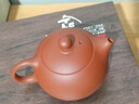 可提可旋轉(zhuǎn)朱泥大紅袍紫砂壺純手工茶壺林永南大容量功夫茶具茶杯 一鳴驚人230ml(旋轉(zhuǎn)鳳鳴禮盒證書 曬單實(shí)拍圖