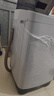 華寶全自動(dòng)洗衣機 大容量波輪洗脫一體機 藍光洗護智能風(fēng)干 宿舍租房家用小型洗衣機波輪洗脫洗衣機 8KG寶石灰【藍光洗護+風(fēng)干潔桶+強電機】 曬單實(shí)拍圖