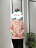 啄木鳥（TUCANO）媽媽春裝外套洋氣新中式國風(fēng)上衣2025新款中老年人女春秋繡花夾克 粉色 2XL （建議105-120斤左右） 曬單實拍圖