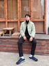 BOSS博斯男士2025年春季新款混合材質(zhì)系帶運動(dòng)鞋TTNM SL 輕量版 401-深藍色 43 曬單實(shí)拍圖