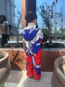 ULTRAMAN奧特曼衣服發(fā)光加絨套裝男童加厚保暖冬季裝賽羅女童萬(wàn)圣節蜘蛛俠 賽羅加絨發(fā)光套裝【眼燈+胸燈】 120 cm 曬單實(shí)拍圖