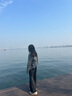 伊芙麗（eifini）蔣欣代言連帽休閑寬松系帶軟糯厚實(shí)毛針織衫外套冬季新款毛衣女 灰色 預(yù)售 [10月13日]發(fā) M 100-115斤 曬單實(shí)拍圖