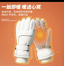 南極人新款騎行保暖手套冬季加絨加厚玩雪不濕手護(hù)手腕防滑可觸屏情侶款 皮粉色【碗口不鉆風(fēng)】 曬單實拍圖