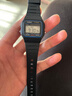 卡西歐（CASIO）復(fù)古表男女情侶小方表F-91W-1DG/3DF-91WG-9Q F105經(jīng)典復(fù)古電子表 F-91藍(lán)邊影視劇同款 【附加貼膜】 曬單實(shí)拍圖