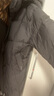 坦博爾兒童羽絨服女童中長(zhǎng)款帶帽保暖面包服加厚530502A 黑色 160  曬單實(shí)拍圖
