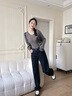 Calvin KleinJeans25春夏女士經(jīng)典潮流美式復(fù)古ck微彈寬松直筒牛仔褲47AB738 寬松直筒-牛仔深藍(lán)YV4(R-標(biāo)準(zhǔn)版) 27 160/68A（2.1尺）70CM 曬單實(shí)拍圖