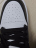 耐克（NIKE）Air Jordan 1 LOW AJ1黑白熊貓男女低幫復(fù)古休閑運動籃球鞋 DC0774-101 40.5 曬單實拍圖