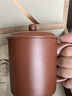璽翰雅宜興紫砂杯高端送禮帶蓋泡茶杯正氣杯名家手工收藏級大容量辦公杯 高端收藏款 原礦底槽清 430ml 湯宣武作品 證書齊全 曬單實拍圖