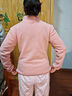 西域駱駝（VANCAMEL）抓絨衣女男防風(fēng)保暖搖粒絨開(kāi)衫情侶雙面穿珊瑚絨學(xué)生外套加絨衛衣 KY1008S橡皮粉-女 XL 曬單實(shí)拍圖
