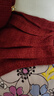 FIXXA女童小香風(fēng)套裝裙秋冬2025新款洋氣兒童紅色過(guò)年衣服小女孩拜年服 FX5538 130 曬單實(shí)拍圖