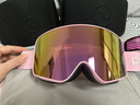 POWSTER星云系列蔡司磁吸雙層防霧滑雪鏡戶(hù)外運動(dòng)專(zhuān)業(yè)單雙板近視護目眼鏡 高山粉 曬單實(shí)拍圖