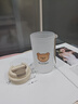 沃德百惠（WORTHBUY）隨手杯學生兒童簡約塑料水杯便攜耐高溫夏天運動水杯耐摔上學專用 赫赫熊小號 350ml 1個 曬單實拍圖