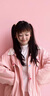 衣然呈品粉色碎花撞色翻領(lǐng)外套女春秋2025新款寬松甜美可愛設(shè)計(jì)感小眾夾克 粉色 M 【建議95-110斤】 曬單實(shí)拍圖