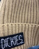 dickies毛線帽 男女同款字母繡標(biāo)針織帽 9542 奶油色 均碼 曬單實(shí)拍圖