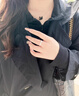 兩世歡純S925銀星河情侶對戒男女款戒指開口可調節(jié)求婚結婚情人節(jié)禮物 925銀星河戒指【男款】 曬單實拍圖