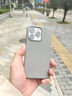 MOFT適用蘋果iPhone15/Plus/Pro/Pro Max全包新款手機殼掛繩皮質(zhì)強磁吸防摔全包magsafe保護套簡約 象灰 iPhone 15 Pro 曬單實拍圖